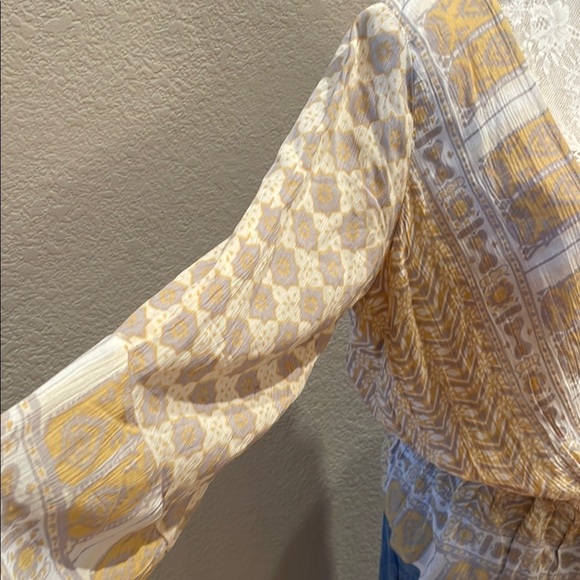 Free People Rosalie Blouse with Bell Sleeves - Picture 3 of 7